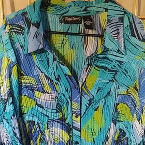 Maggie Barnes Colorful Blouse